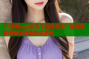 51漫画app官方下载免费无广告极速更新畅享海量高清漫画
