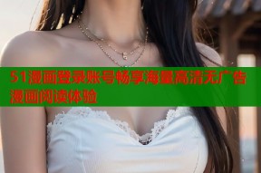51漫画登录账号畅享海量高清无广告漫画阅读体验