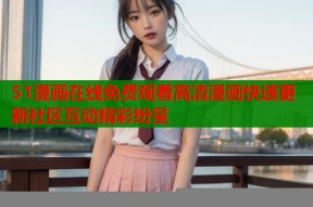 51漫画在线免费观看高清漫画快速更新社区互动精彩纷呈