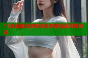51漫画路线详解快速掌握绘画风格秘诀