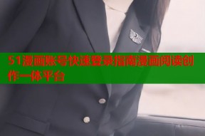51漫画账号快速登录指南漫画阅读创作一体平台