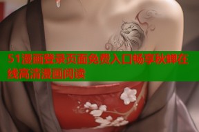 51漫画登录页面免费入口畅享秋蝉在线高清漫画阅读